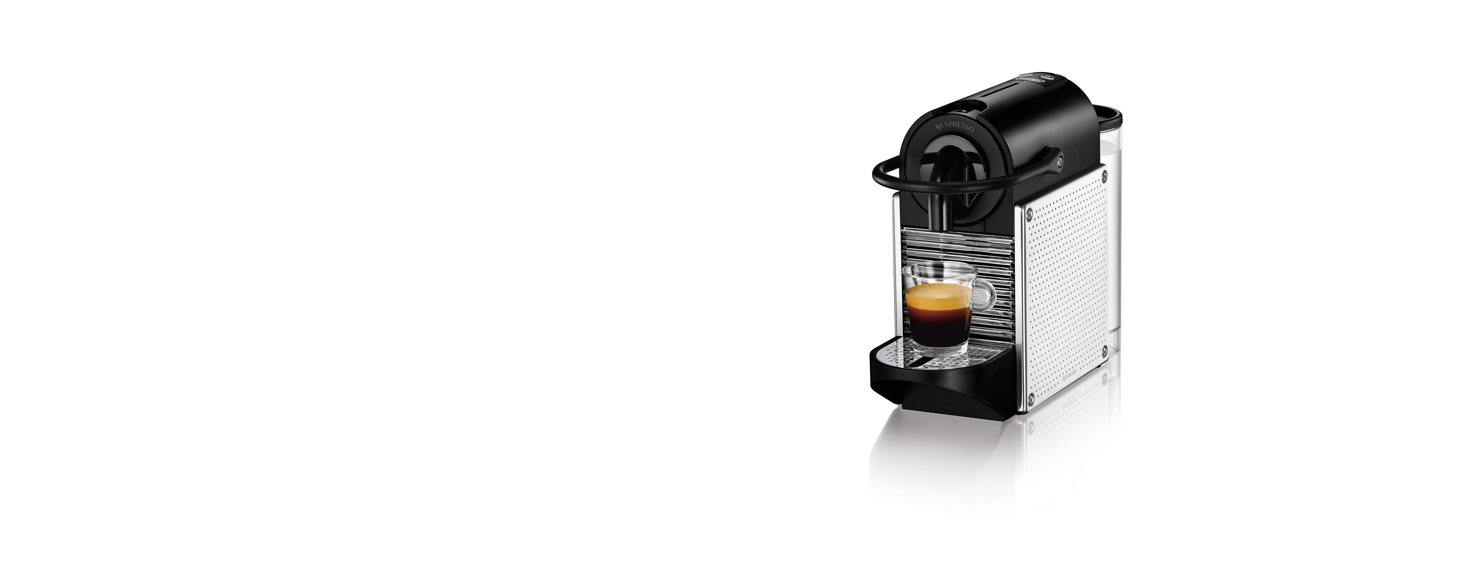 Pixie Stainless Steel & Aeroccino3 | Nespresso