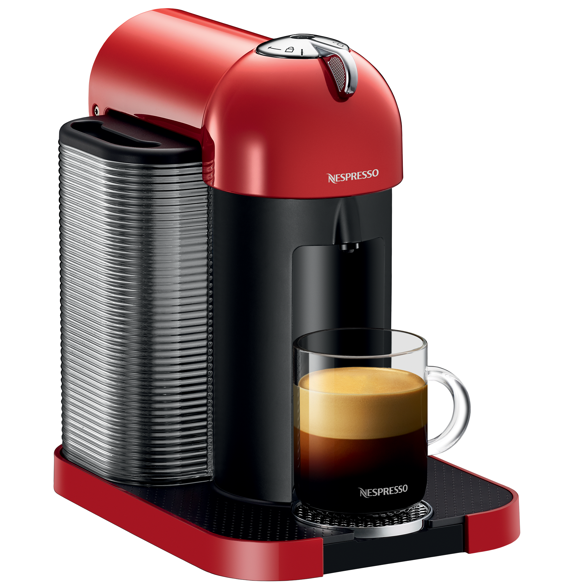 Nespresso Vertuo Espresso Machine by DeLonghi with Aeroccino - Titan –  Whole Latte Love