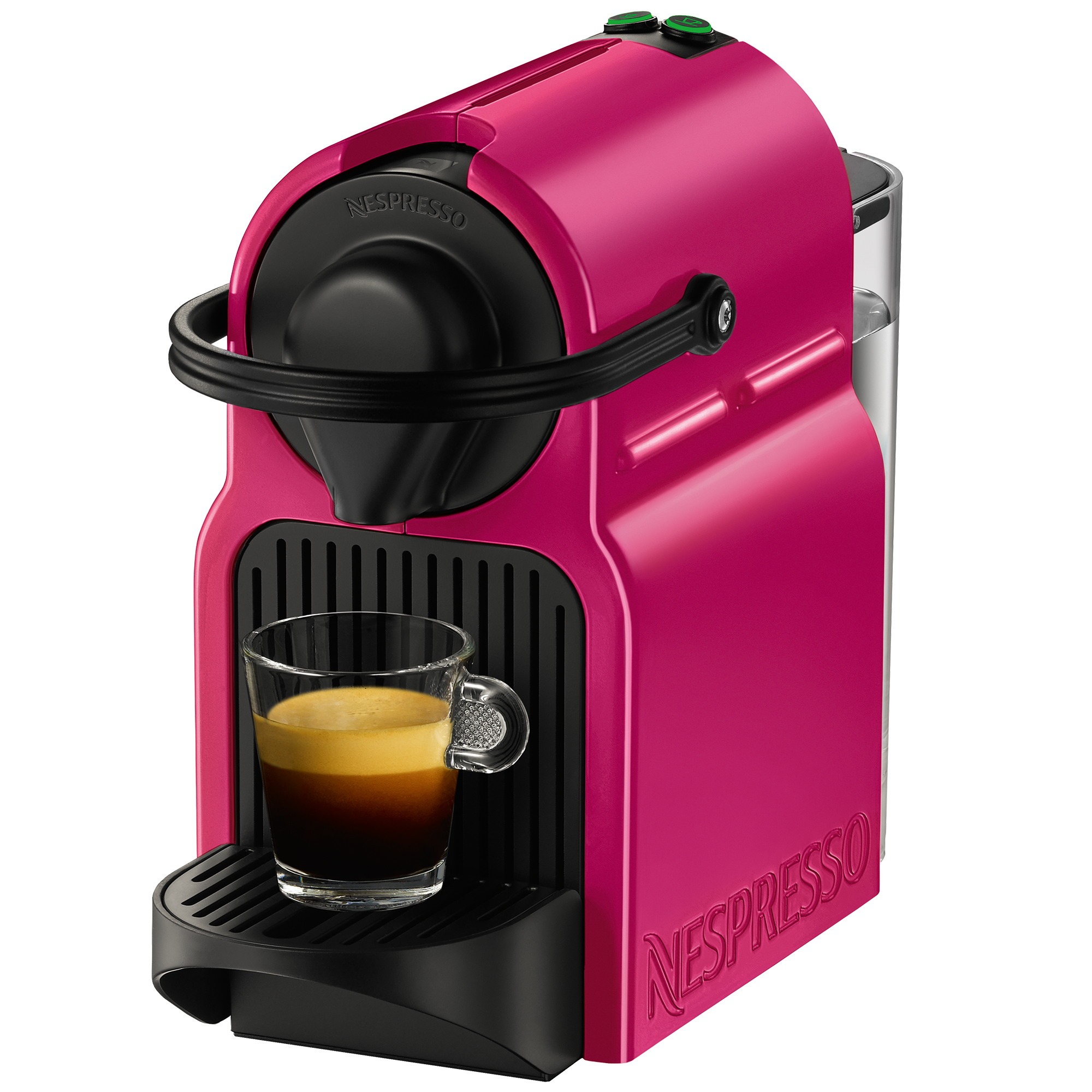 minimal stakåndet kapacitet Inissia Fuchsia Velvet | Espresso Machine | Nespresso USA
