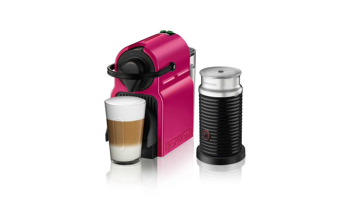 Breville Inissia Fuchsia Velvet-Coffee Machine-Nespresso