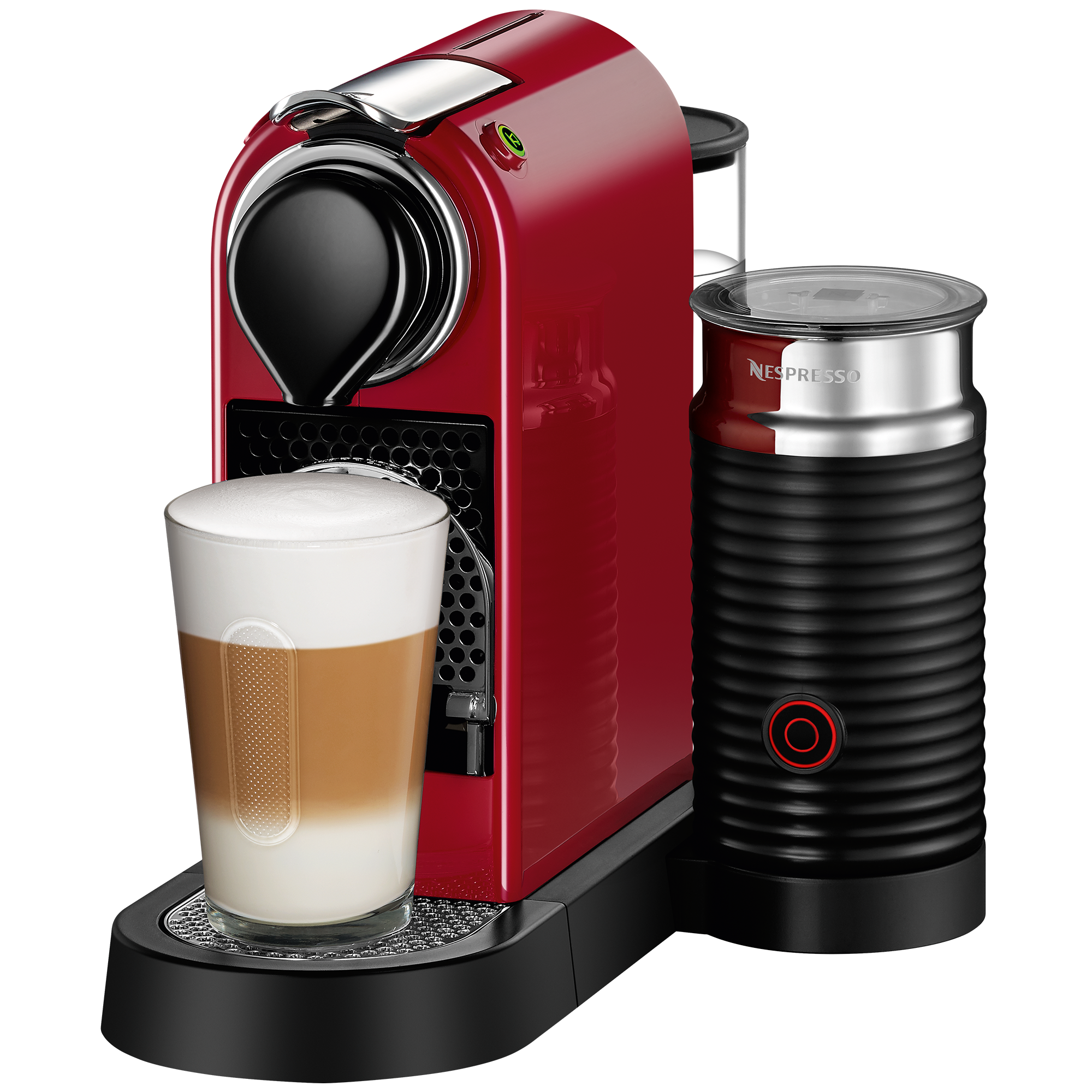Tag telefonen Spytte Compose CitiZ&Milk Cherry Red | Original Espresso Machine | Nespresso USA