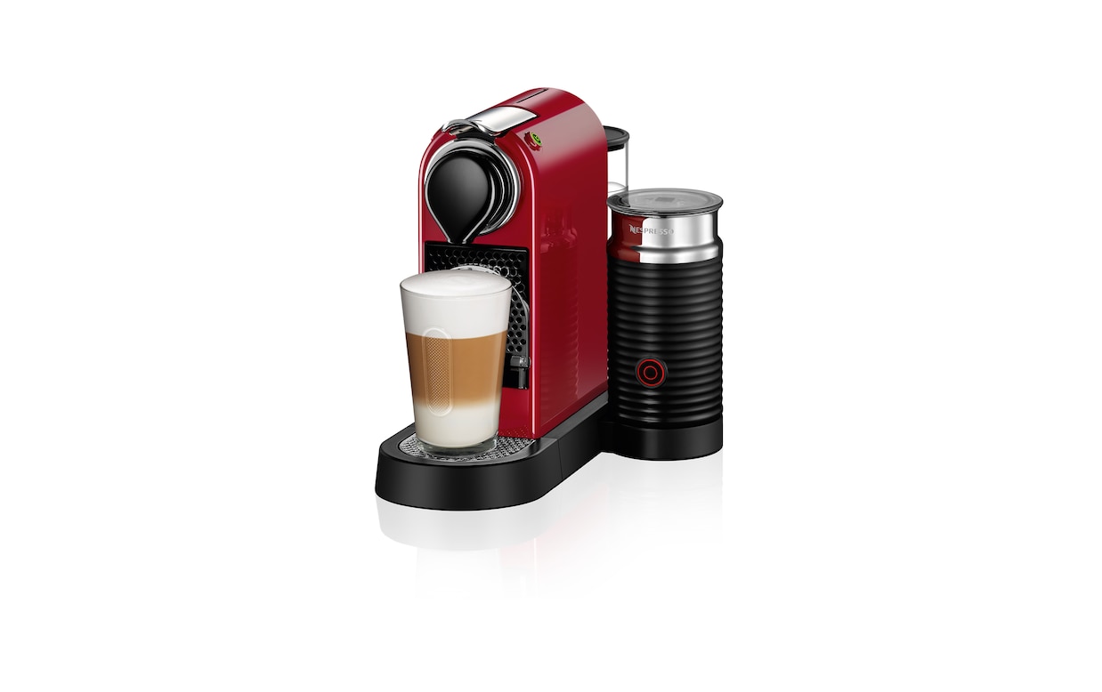 dok langsom håndbevægelse CitiZ&Milk Cherry Red | Original Espresso Machine | Nespresso USA