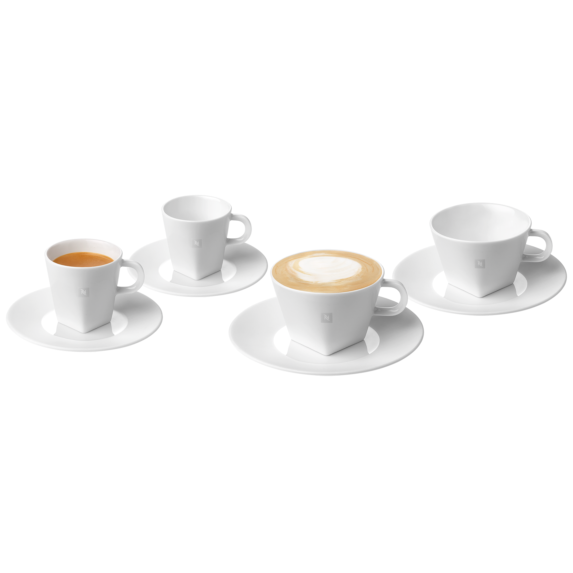 Espresso & Lungo Cups Set, Coffee Cups