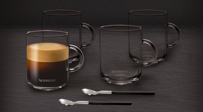 VERTUO Coffee Mugs with Spoons