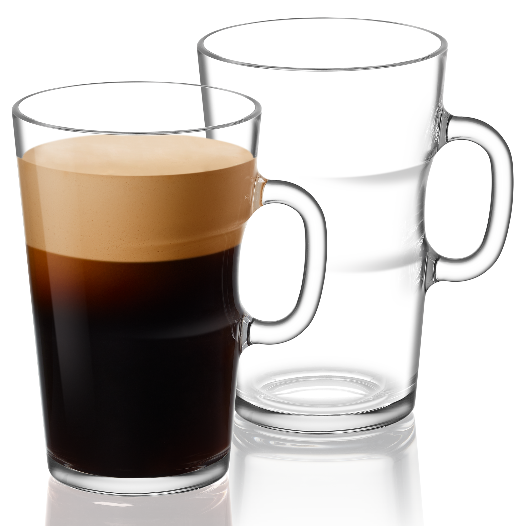 1) NESPRESSO Vertuo Mug, 13.2 oz., Coffee, Glass