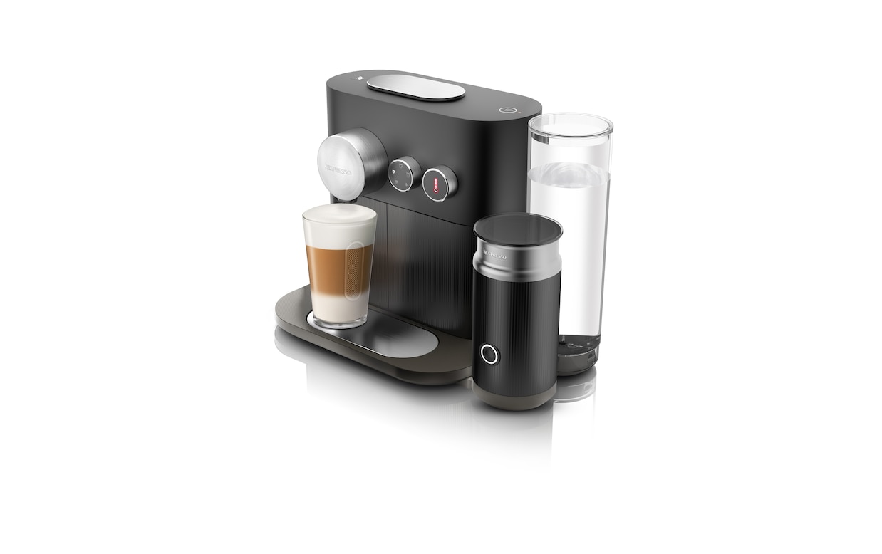 forhåndsvisning Privilegium udpege Nespresso Expert and Milk Sort | Bluetooth Coffee Machine | Nespresso