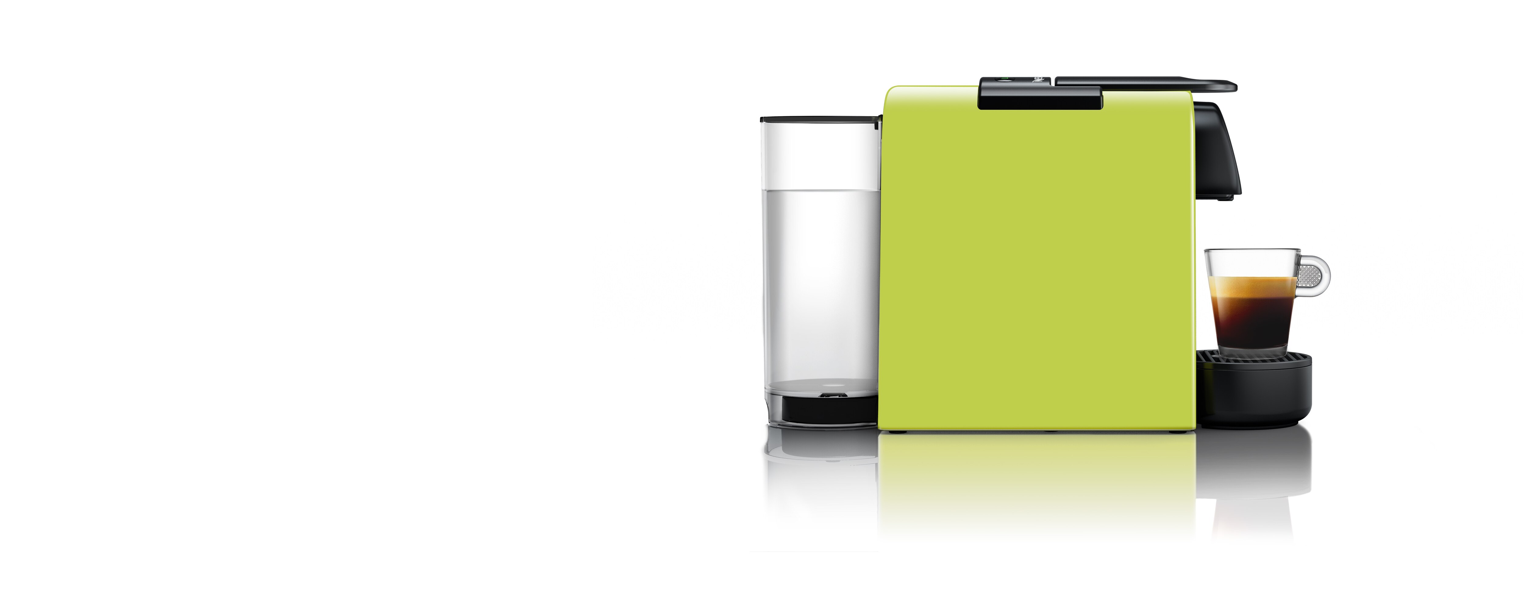 Кофемашина Nespresso Essenza Mini De'Longhi зелёная — фото 4