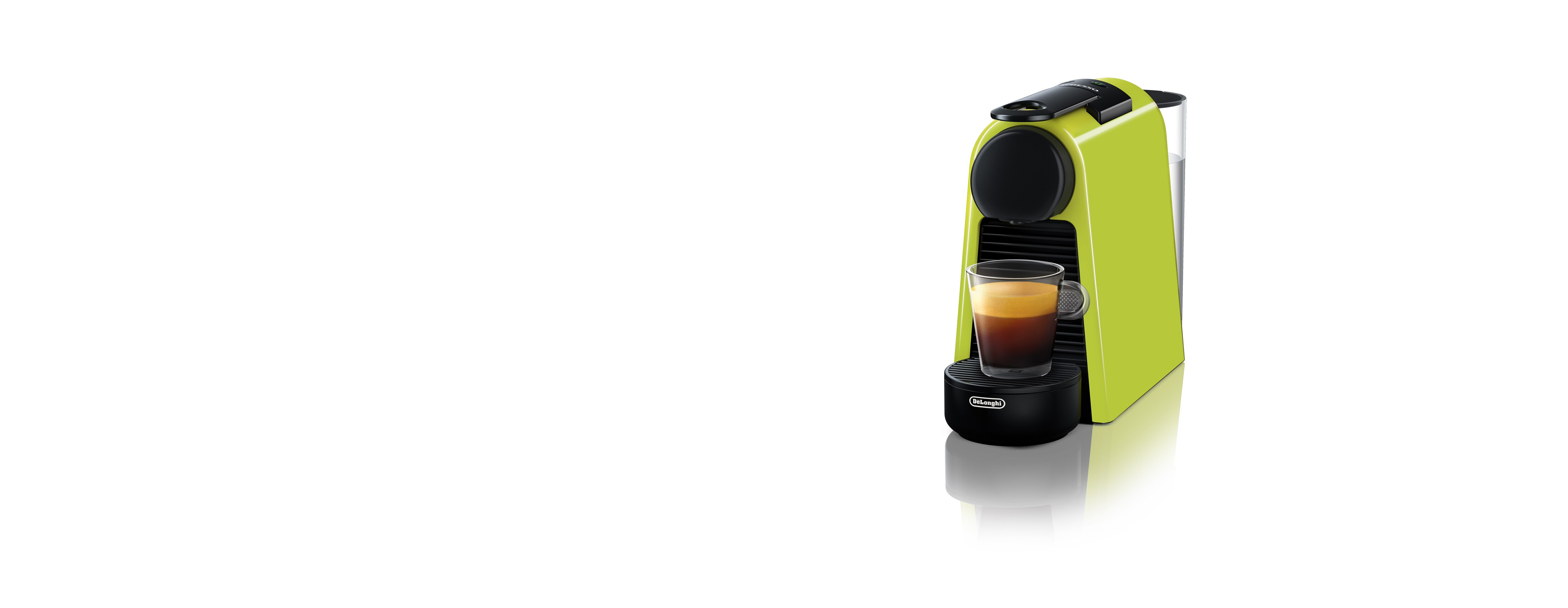 Кофемашина Nespresso Essenza Mini De'Longhi зелёная — фото 2