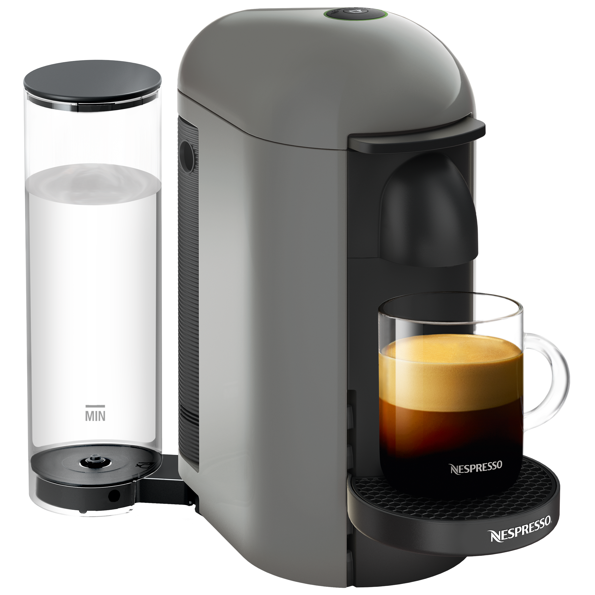 Nespresso VertuoPlus Deluxe Matte Black Coffee Machine