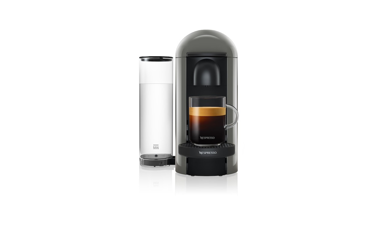Nespresso Vertuo Plus Coffee and Espresso Machine by De'Longhi - Ink Black