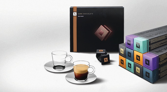 Note d'Espresso - Chocolat - Capsules Exclusivement Compatibles avec  Machine NESPRESSO* - 40 x 7 g