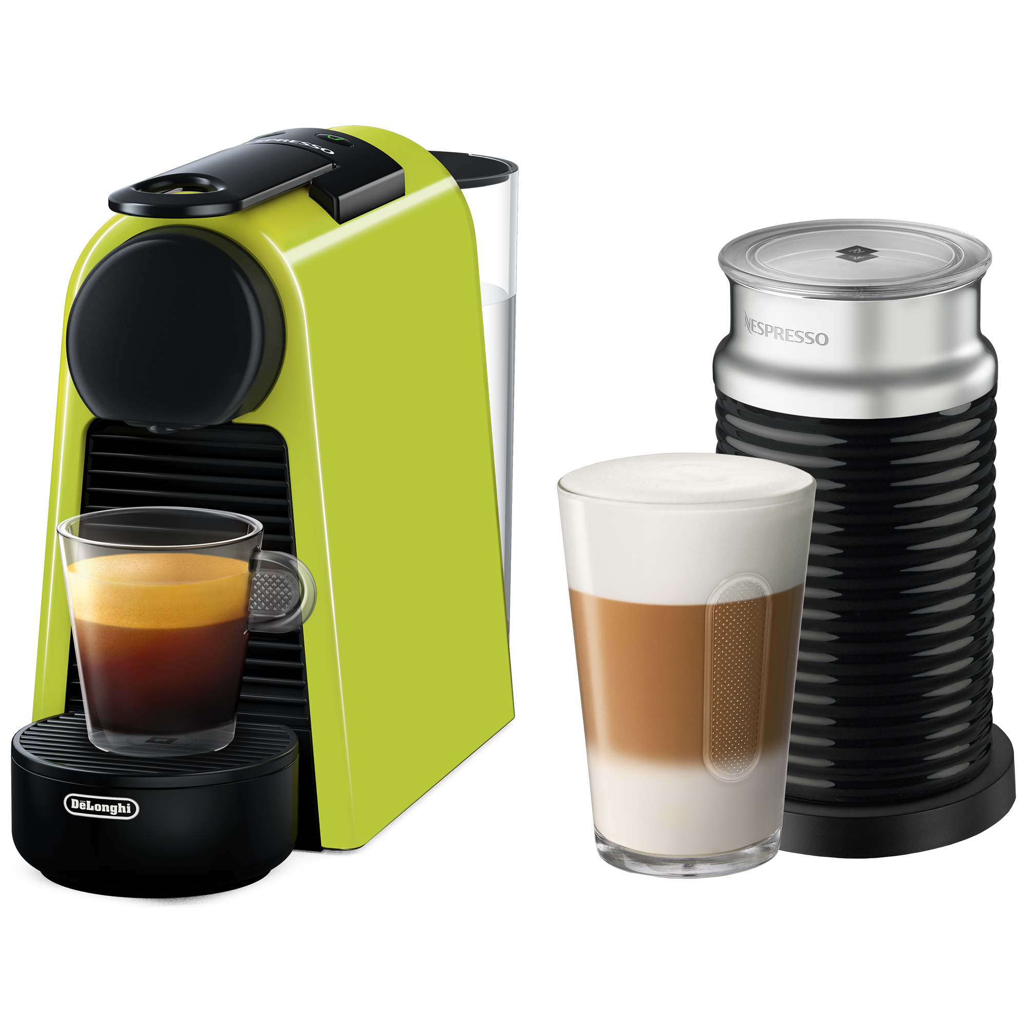 Essenza Mini Black & Aeroccino - Coffee Machines - Nespresso