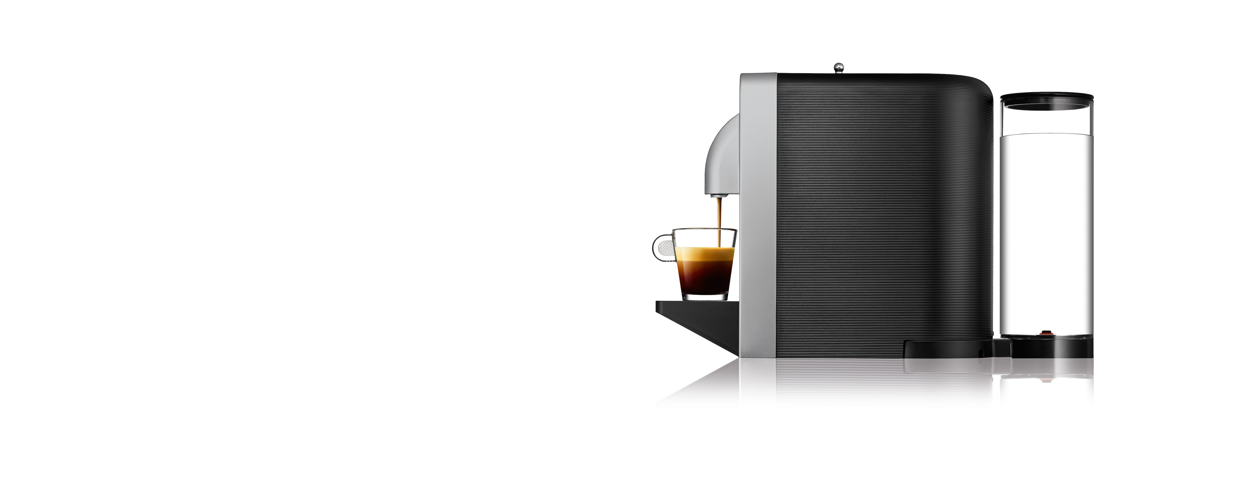 Nespresso Prodigio & Milk Automatic Coffee Machine by Magimix With Bluetooth,  Silver