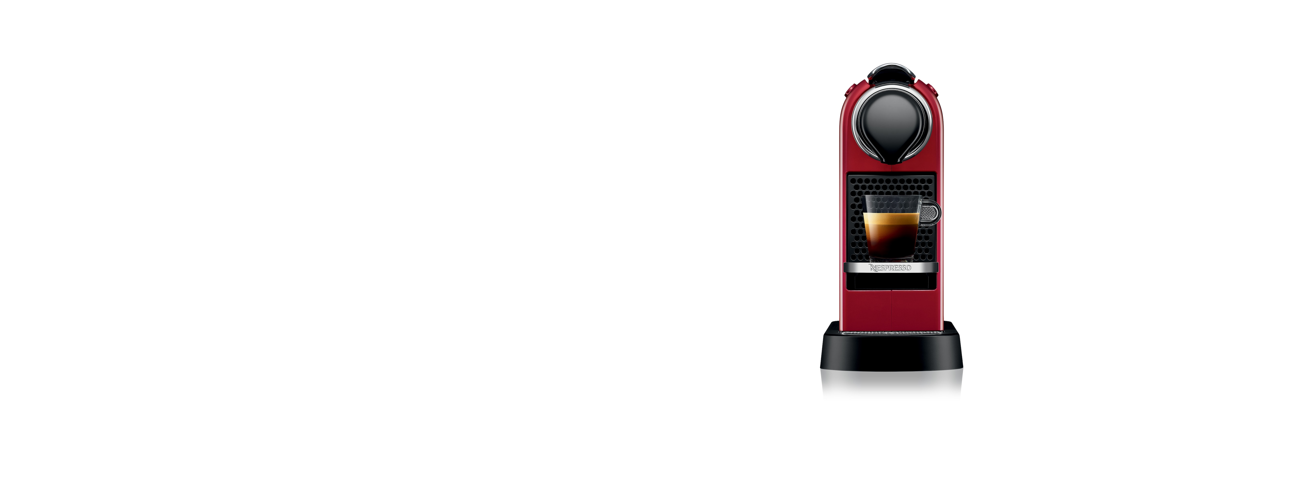 CAFETERA NESPRESSO CITIZ & MILK CHERRY - ROJA 1LT 19BAR AUTO APAGADO  (C123-AR-C