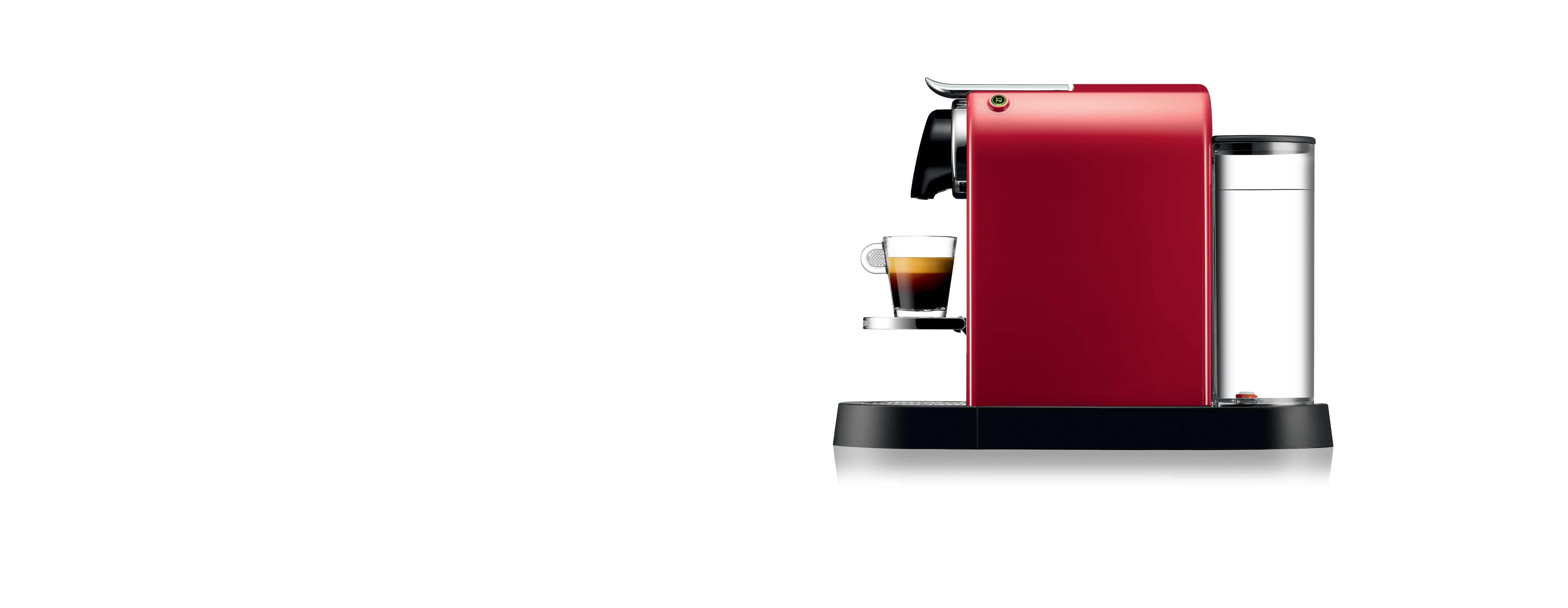 Krups Nespresso Citiz - cafetera de cápsulas monodosis, con 19 bares de  presión, thermoblock, función automática con botones retroiluminado, color  granate, modo Eco, Incluye kit bienvenida : : Hogar y cocina