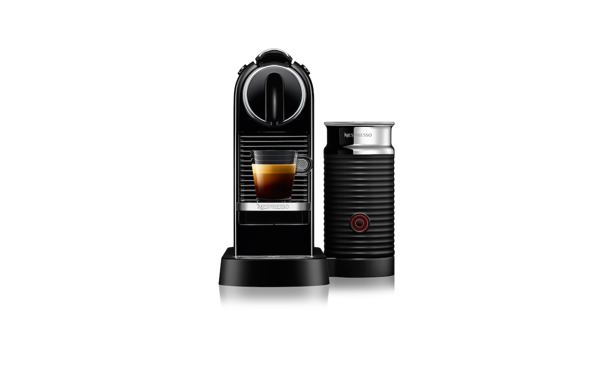 Nespresso Citiz Milk C121 Coffee Machine Kitchen Counter Top Maker Milk  Frother