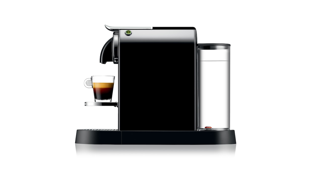  Nespresso, CitiZ, cafetera para café expreso con leche,  fabricada por De'Longhi, de color negro, Nespresso por De'Longhi, Negro :  Hogar y Cocina