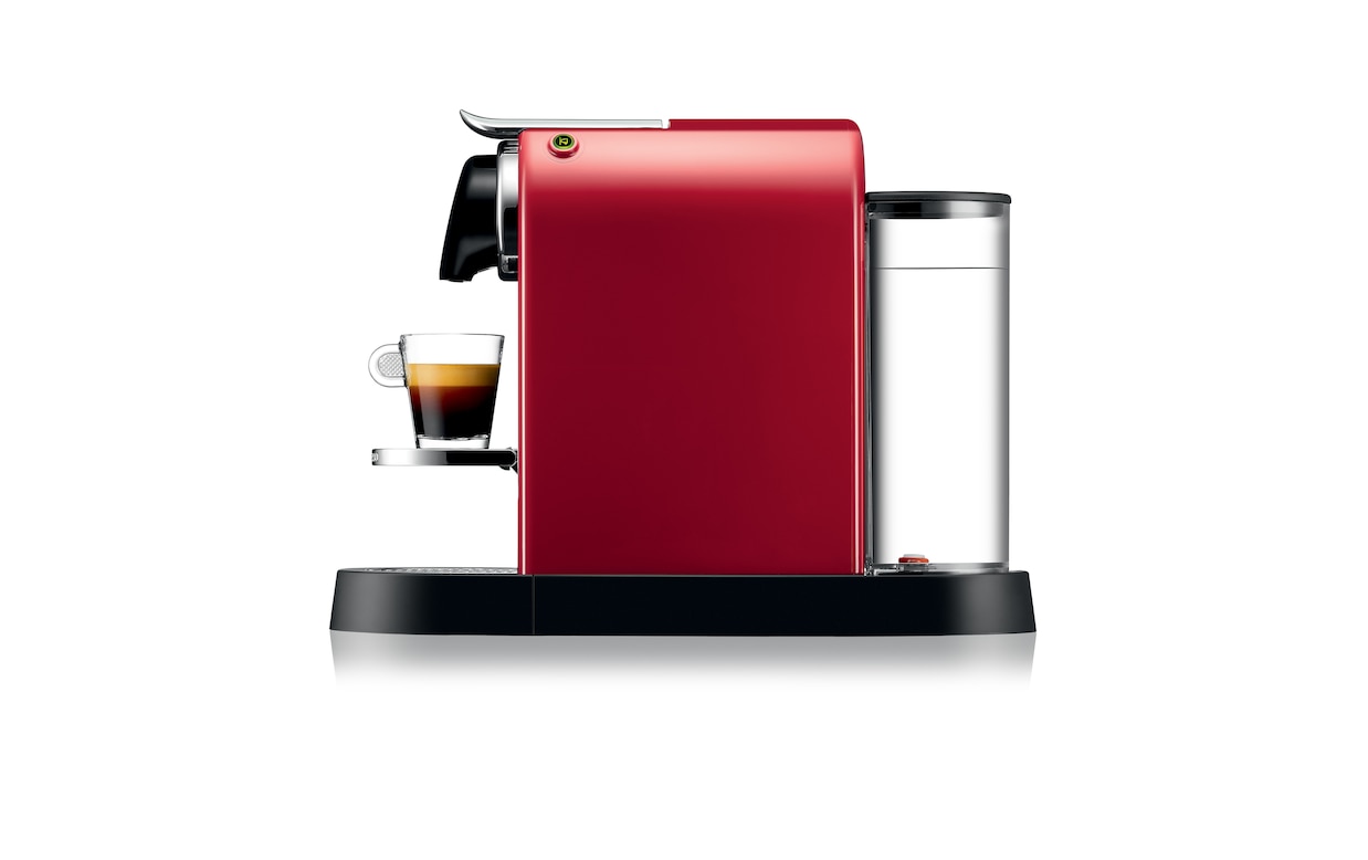 Krups Machine à café Nespresso CitiZ XN7415 Rouge
