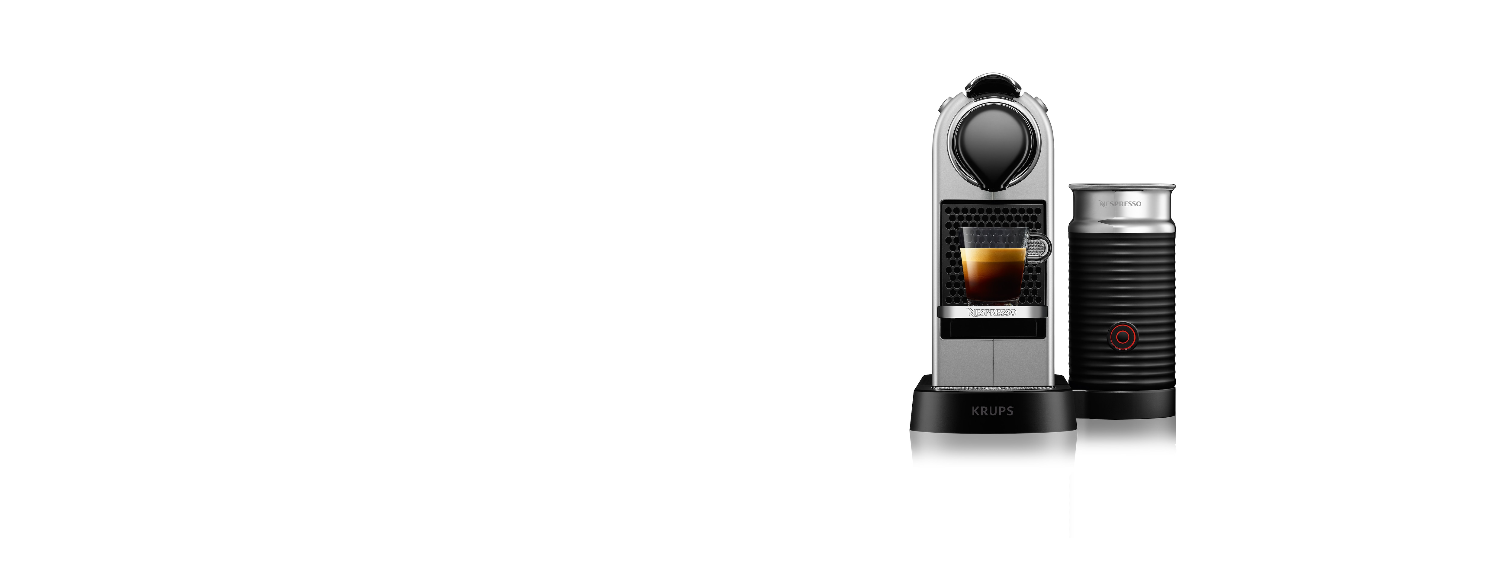 CitiZ\u0026milk Coffee Machine Silver 