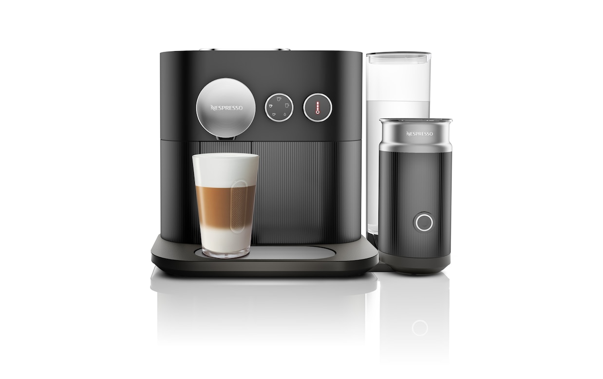 anekdote acceleration hane Nespresso Expert & Milk Off-Black | Smart Coffee Machine | Nespresso