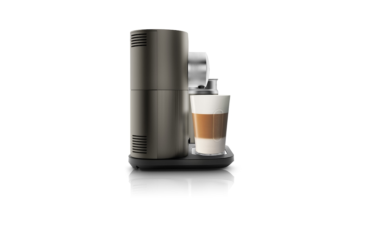 Nespresso Expert and Milk Grey Bluetooth Coffee | Nespresso