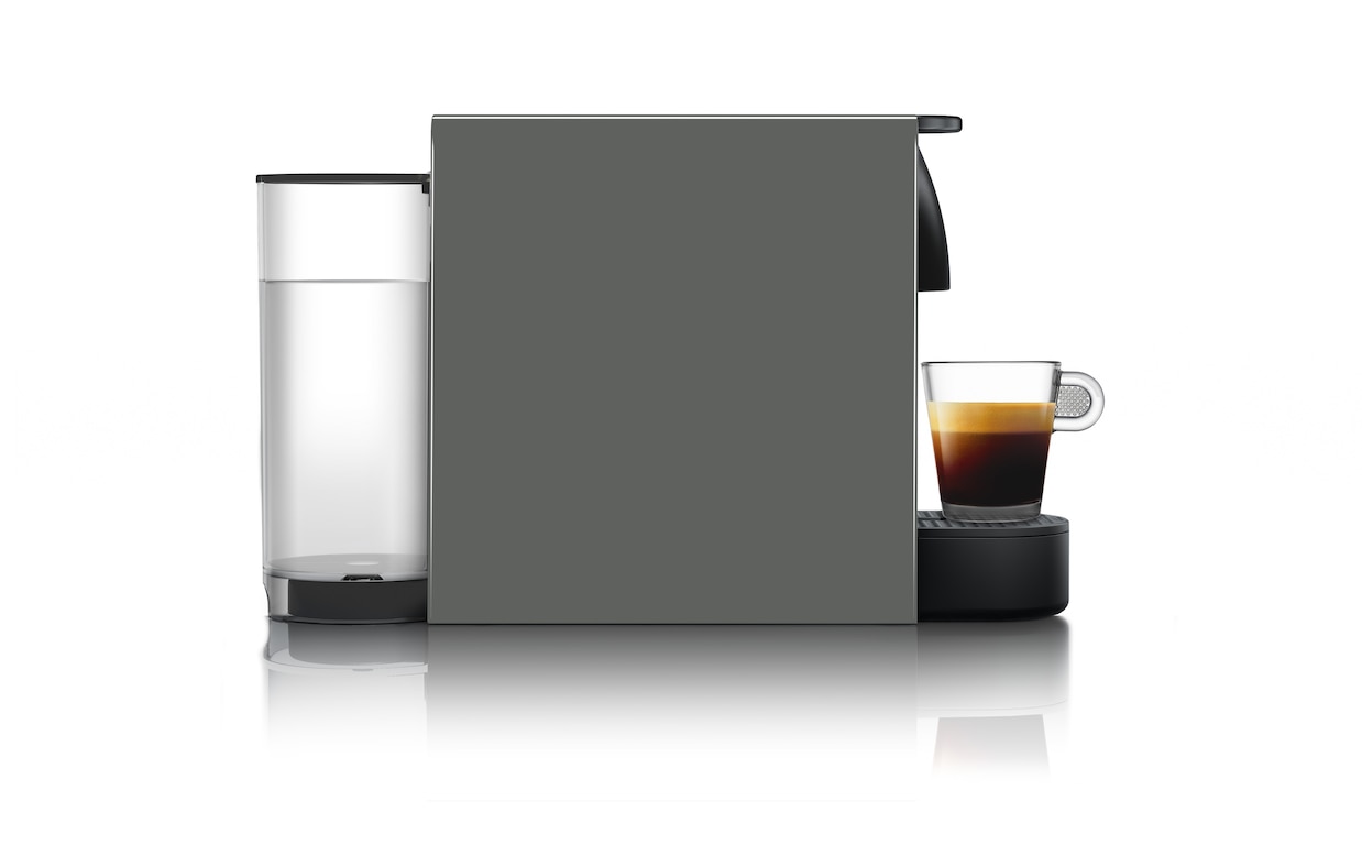 fingerprint Mutton Scorch Essenza Mini Grey | Original Coffee Machines | Nespresso USA