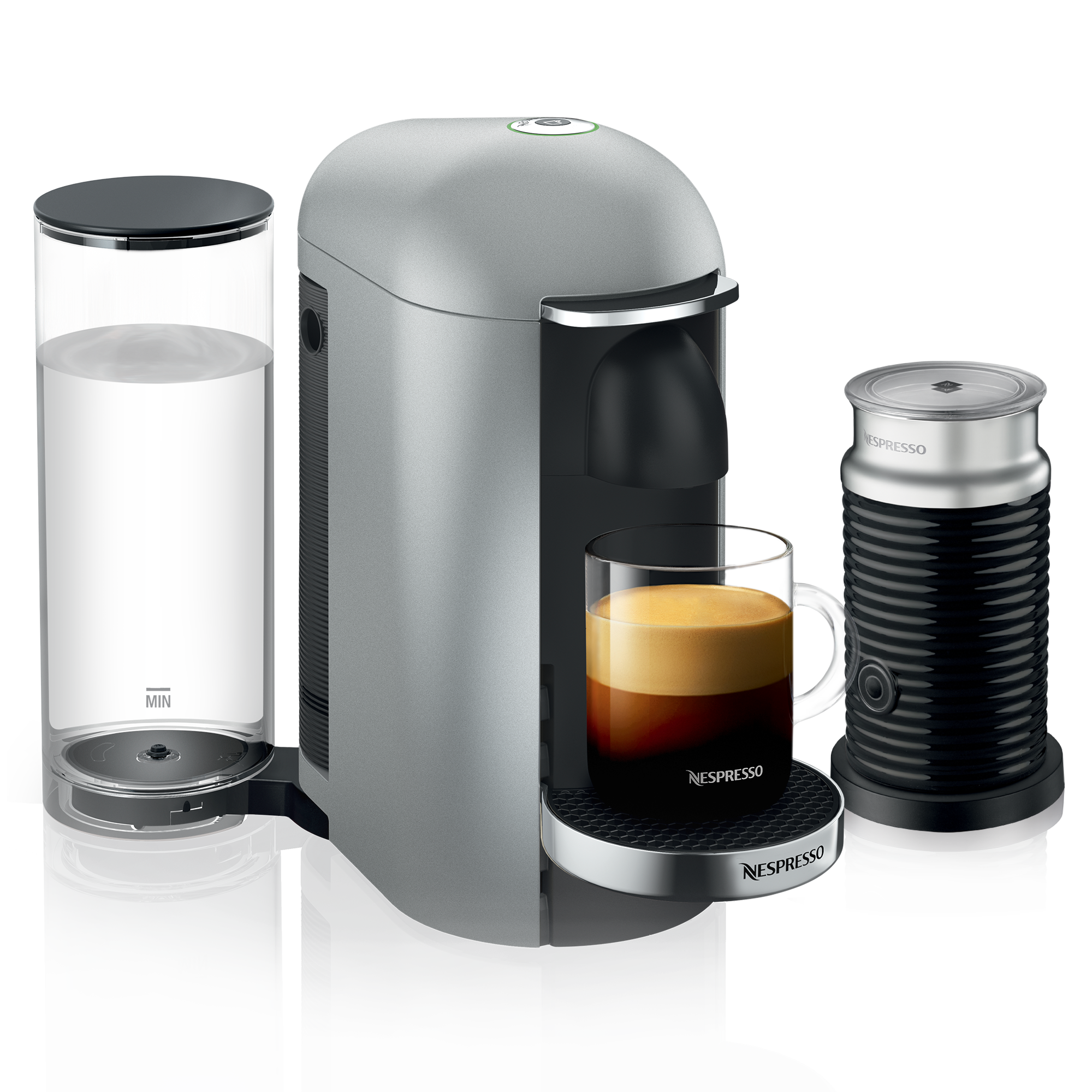 VertuoPlus Grey Aeroccino3 Milk Frother