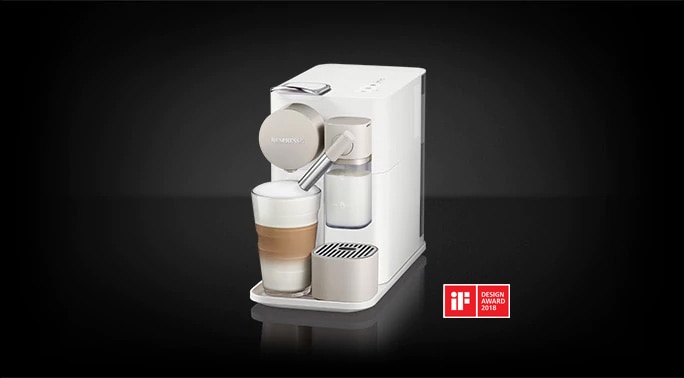 Lattissima One Silky White - Espresso & Latte Coffee Machine