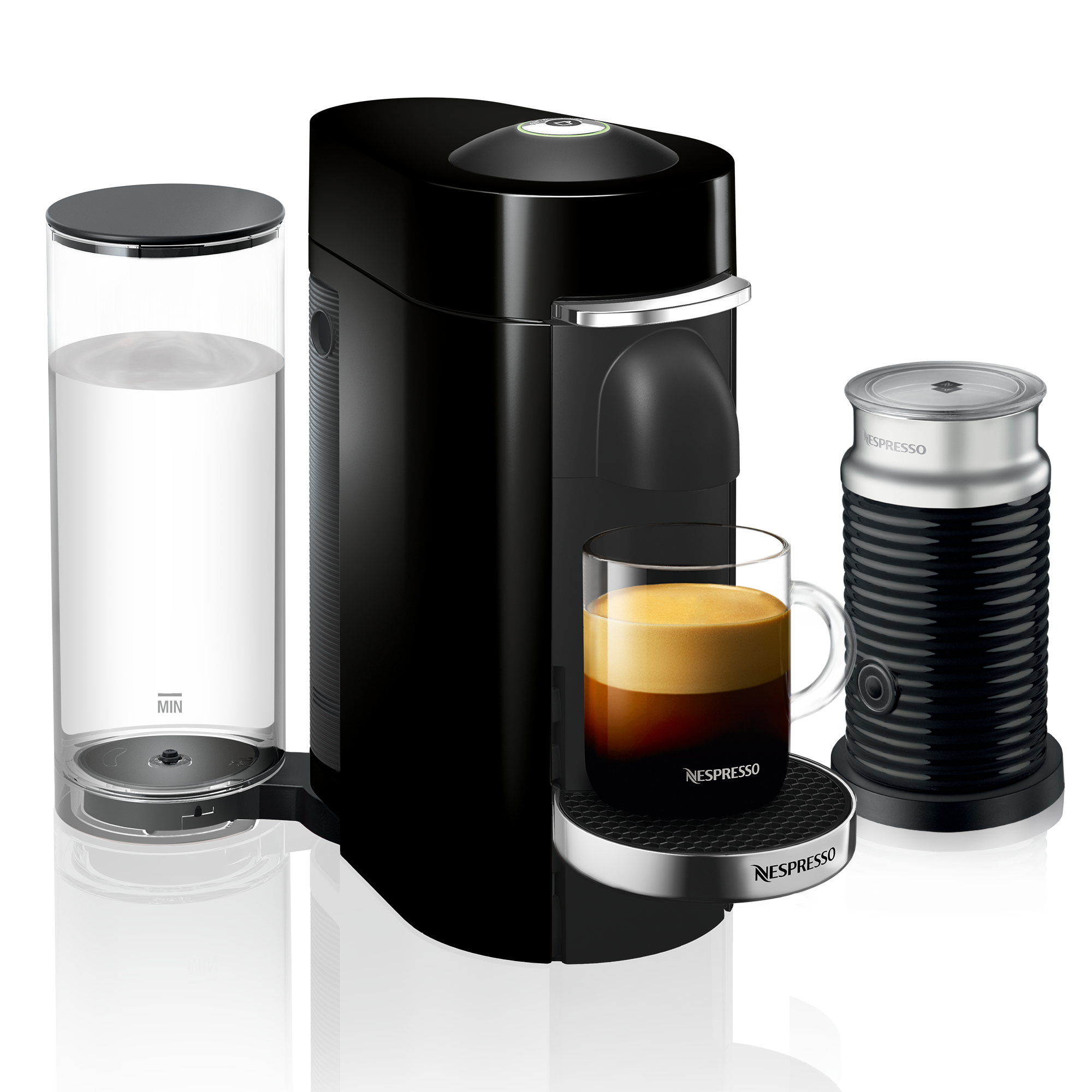 Nespresso Vertuo Plus Coffee and Espresso Maker with Aeroccino Milk Frother  