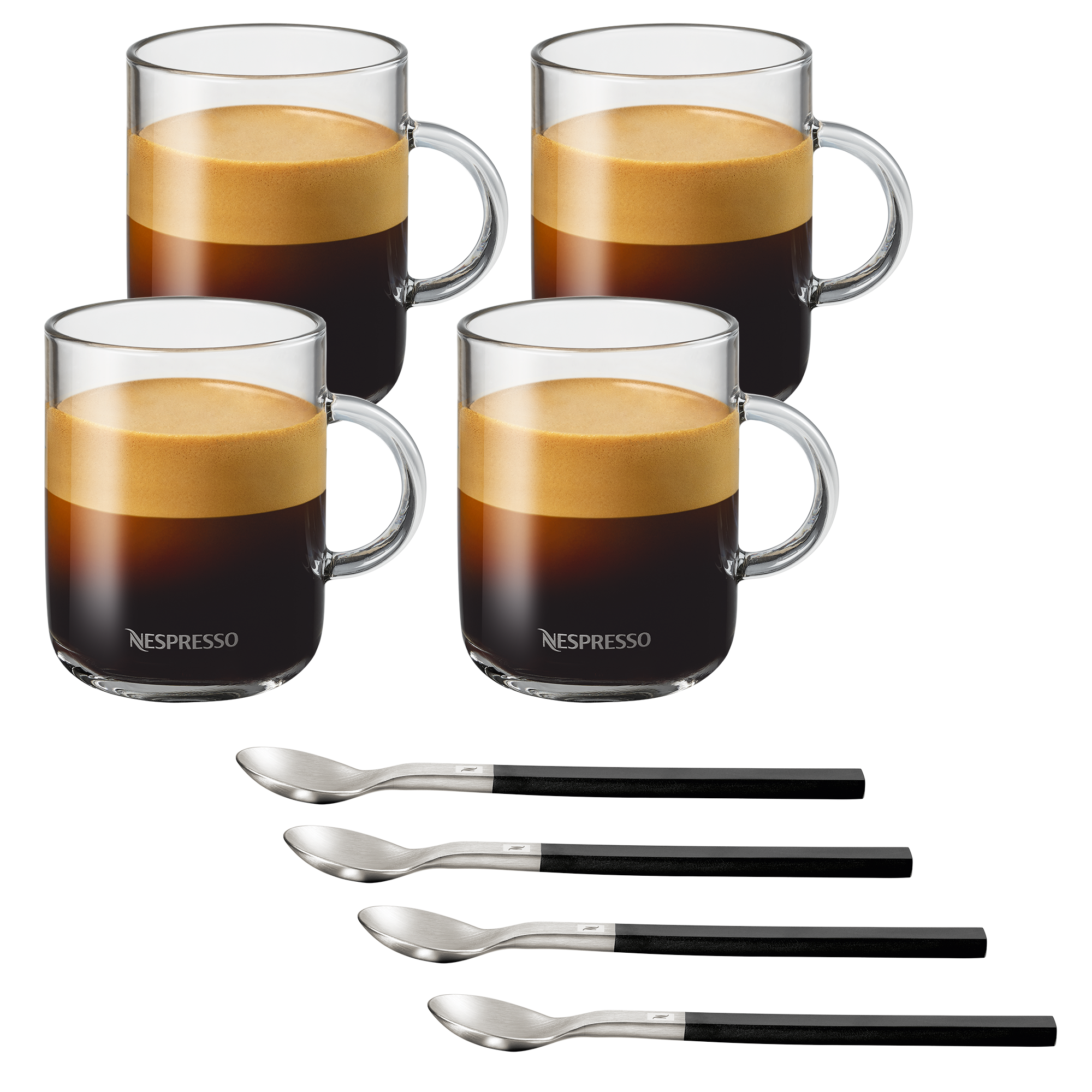 Vertuo Coffee Mugs - Set of 4, Accessories