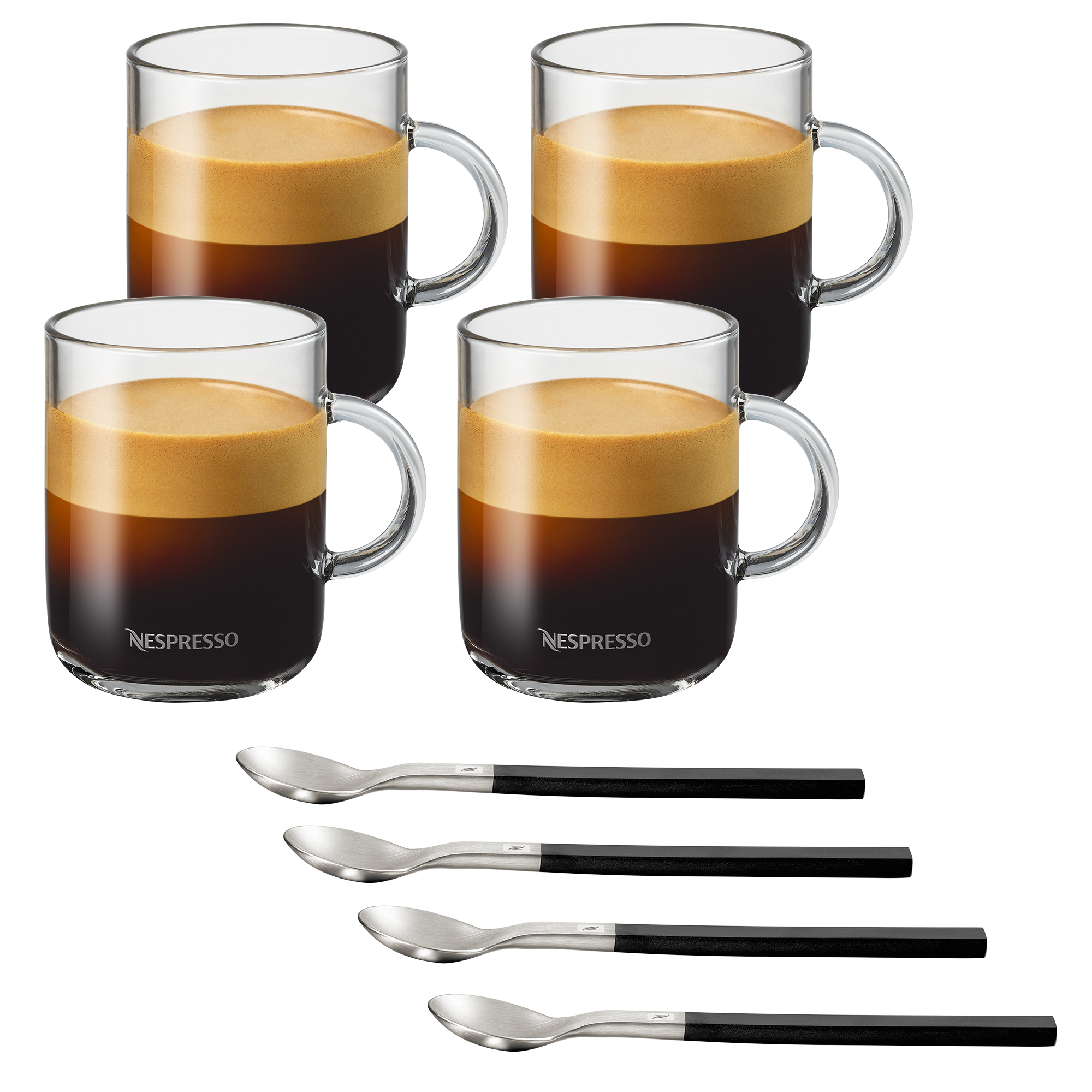 Vertuo Coffee Mugs - Set of 4 