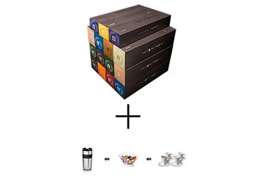 Discovery Selection of 150 coffee capsules