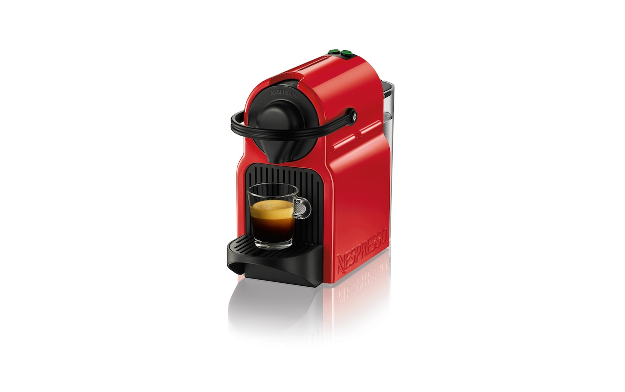 Nespresso Inissia C40 Espresso Coffee Pod Capsule Maker Machine Red
