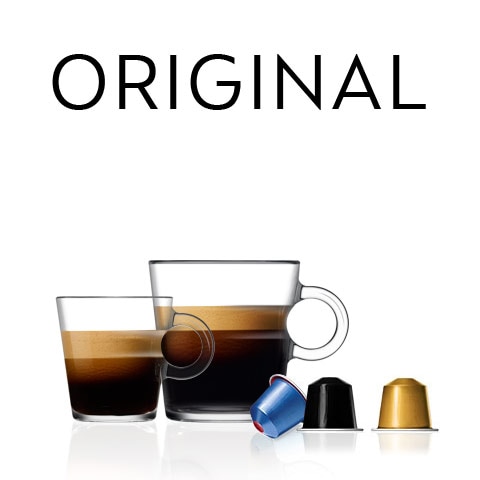 Les gammes de cafés Original
