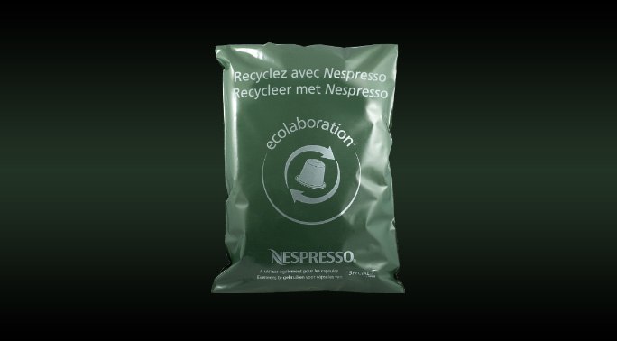 Nespresso sac on sale de recyclage