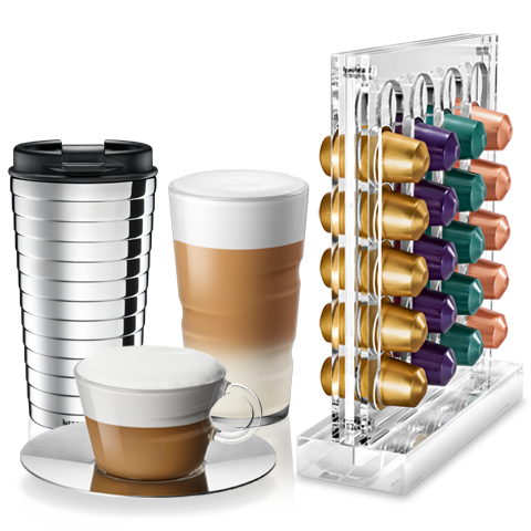 63 capsules Nespresso VERTUO CARAFE POUR-OVER STYLE ROASTED AND SMOKY 