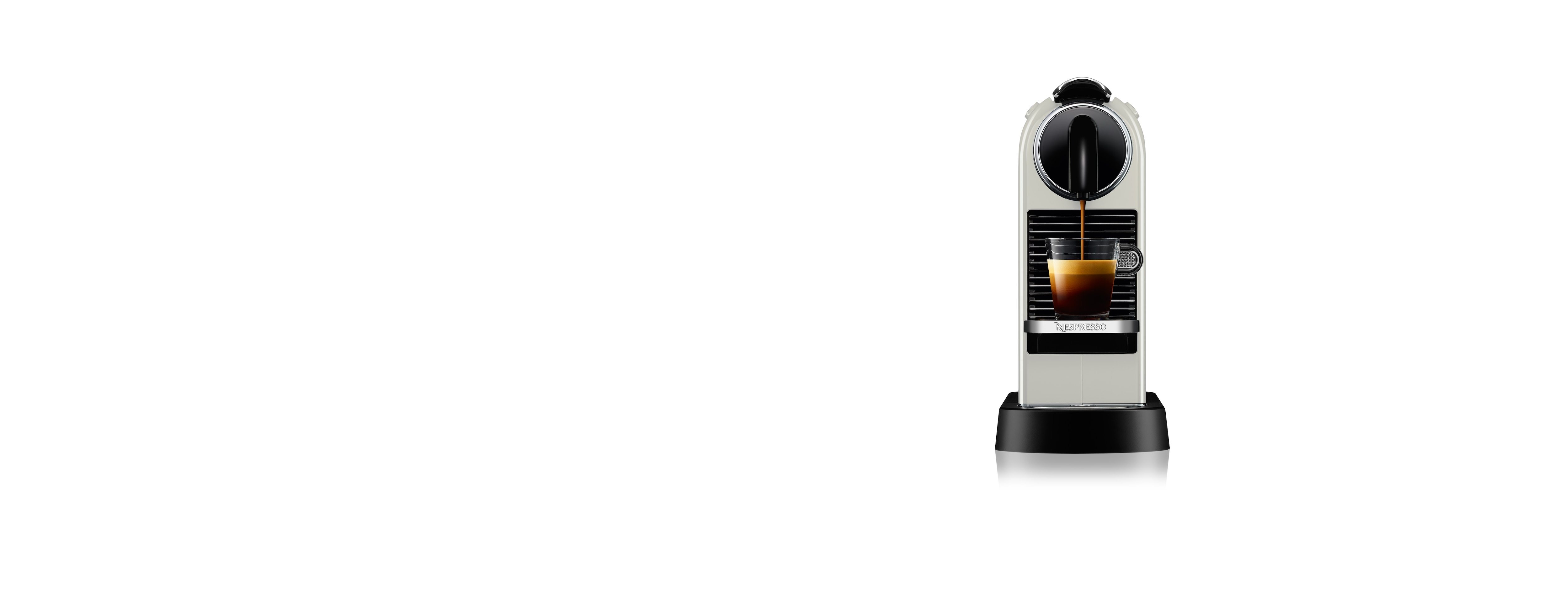 CitiZ White Original Espresso Machine Nespresso USA