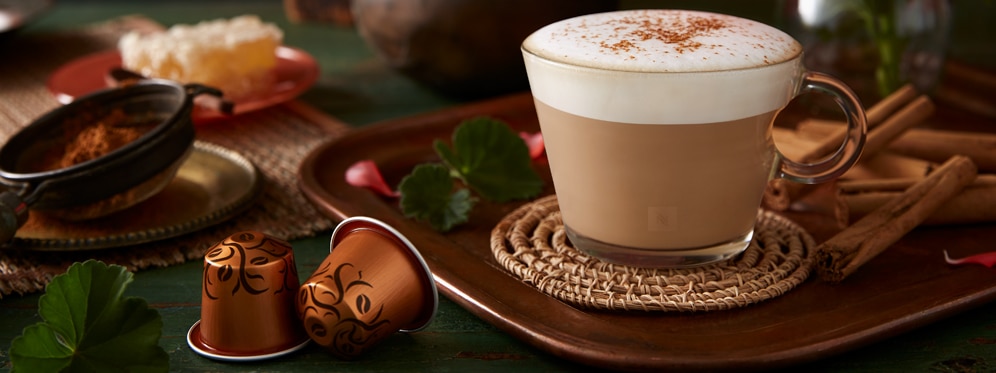 Nespresso honey dream cappuccino - coffee recipe