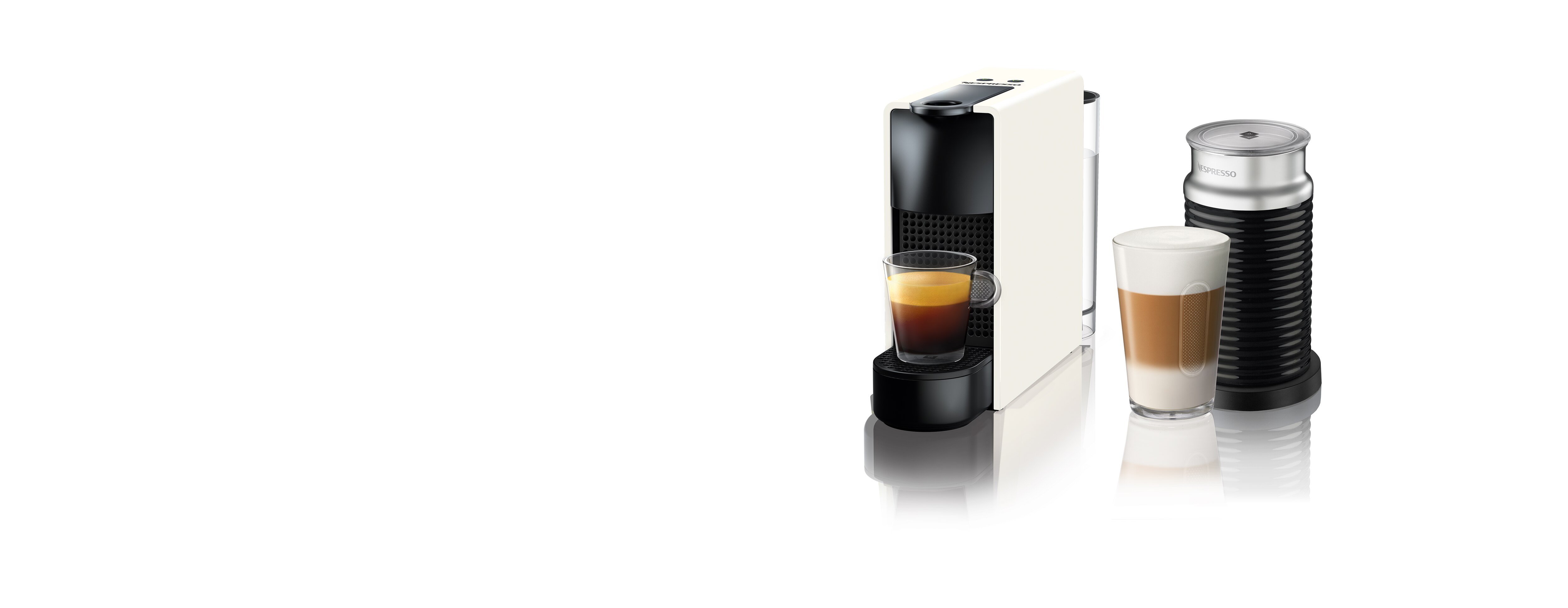 Essenza Mini in White - Coffee Machines - Nespresso