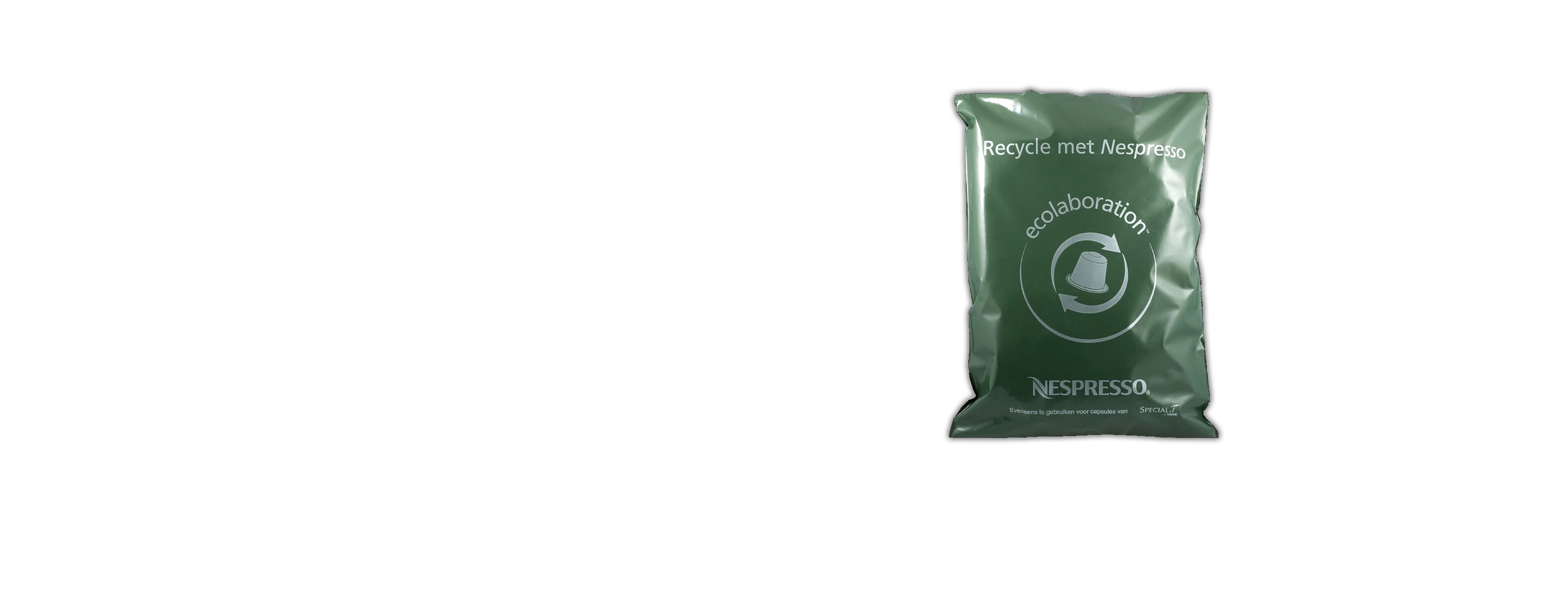 Sachet recyclage nespresso sales
