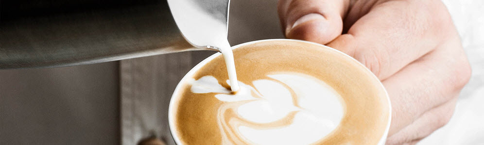 How to use a milk frother to create perfect latte foam