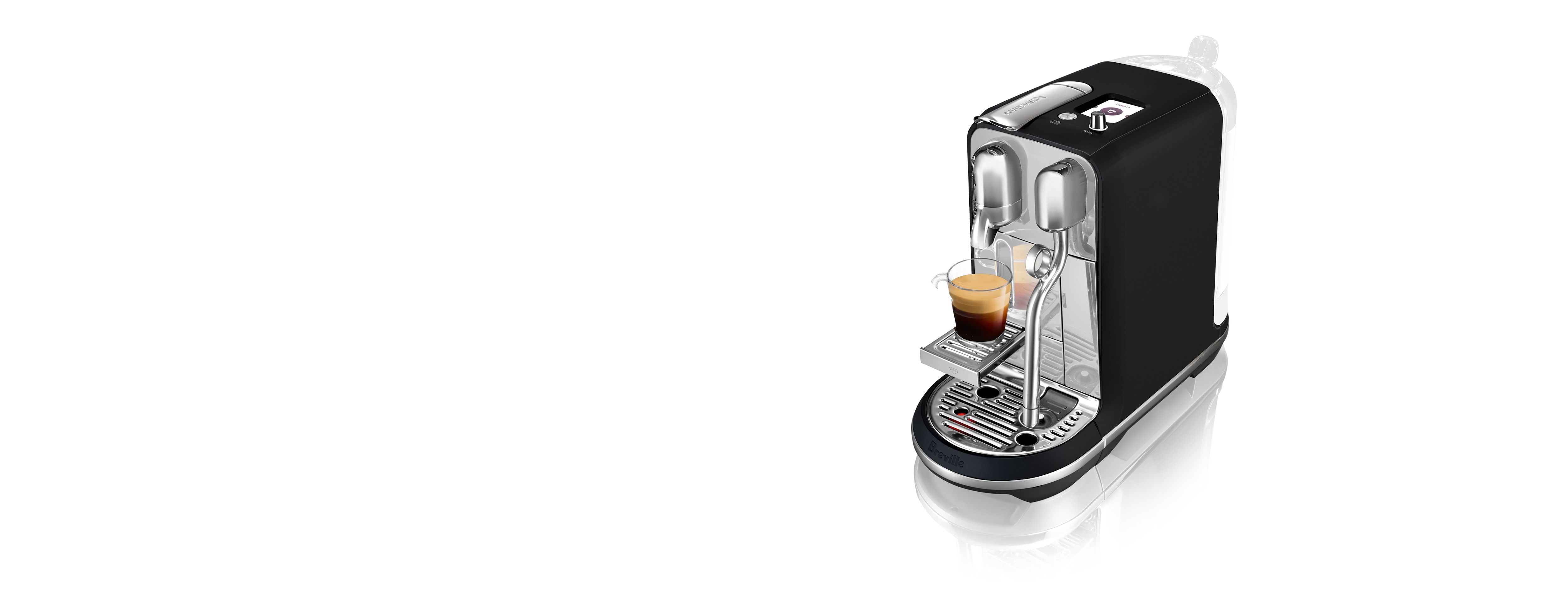 Nespresso by Breville Vertuo Creatista Black Truffle Coffee and
