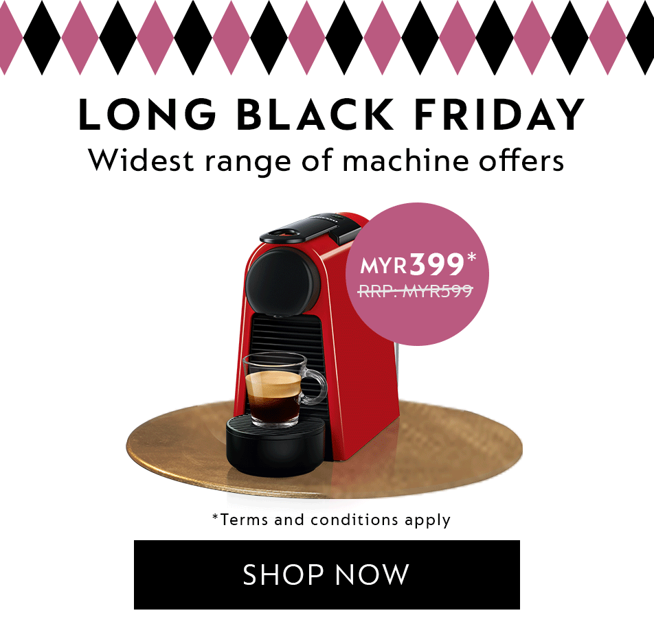 Nespresso Long Black Friday Deals Offers Malaysia