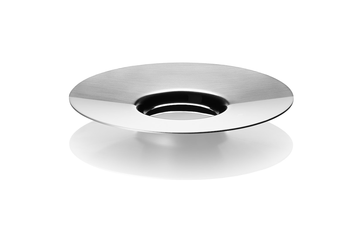 Nespresso View Atelier Oï Espresso Cup & Saucer Set Brushed Stainless Steel  (4)