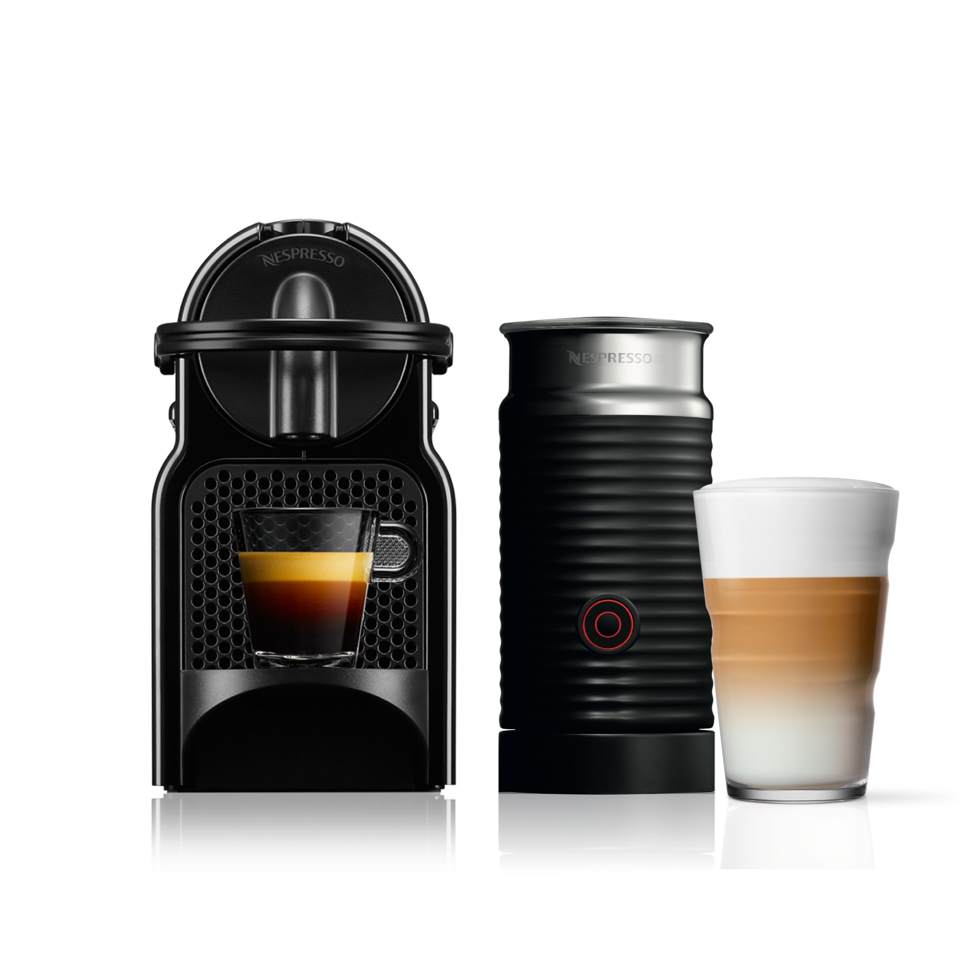 difference between nespresso pixie and inissia