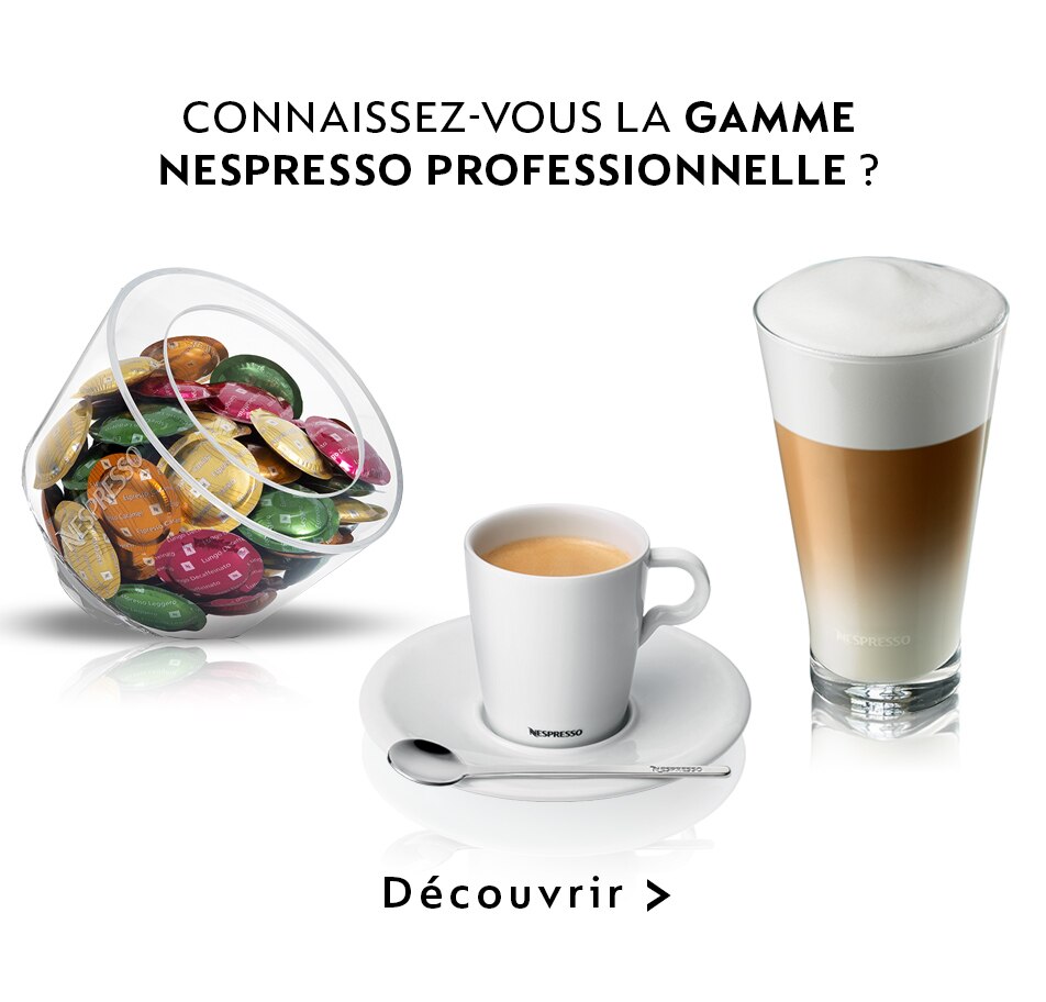 50 capsules Nespresso Pro café doux - Toul événement