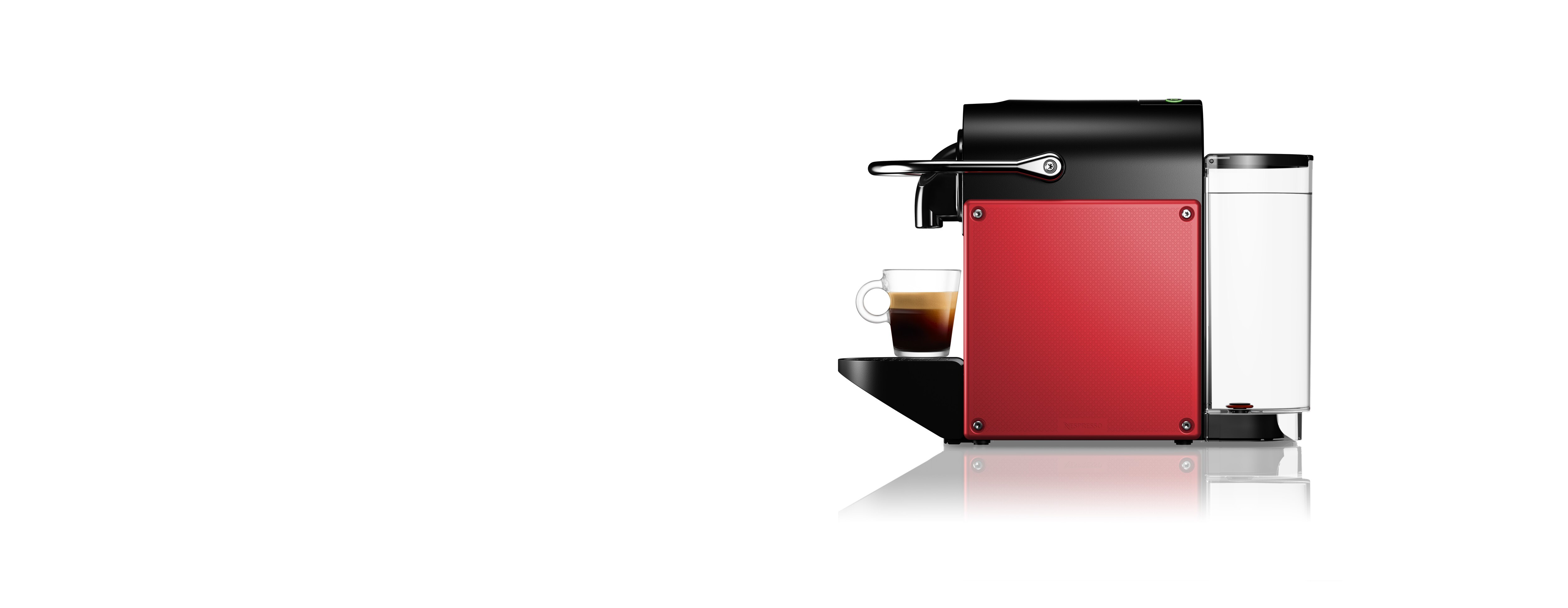 Nespresso EN124.R Pixie Carmine Macchina per caffè espresso - rosso