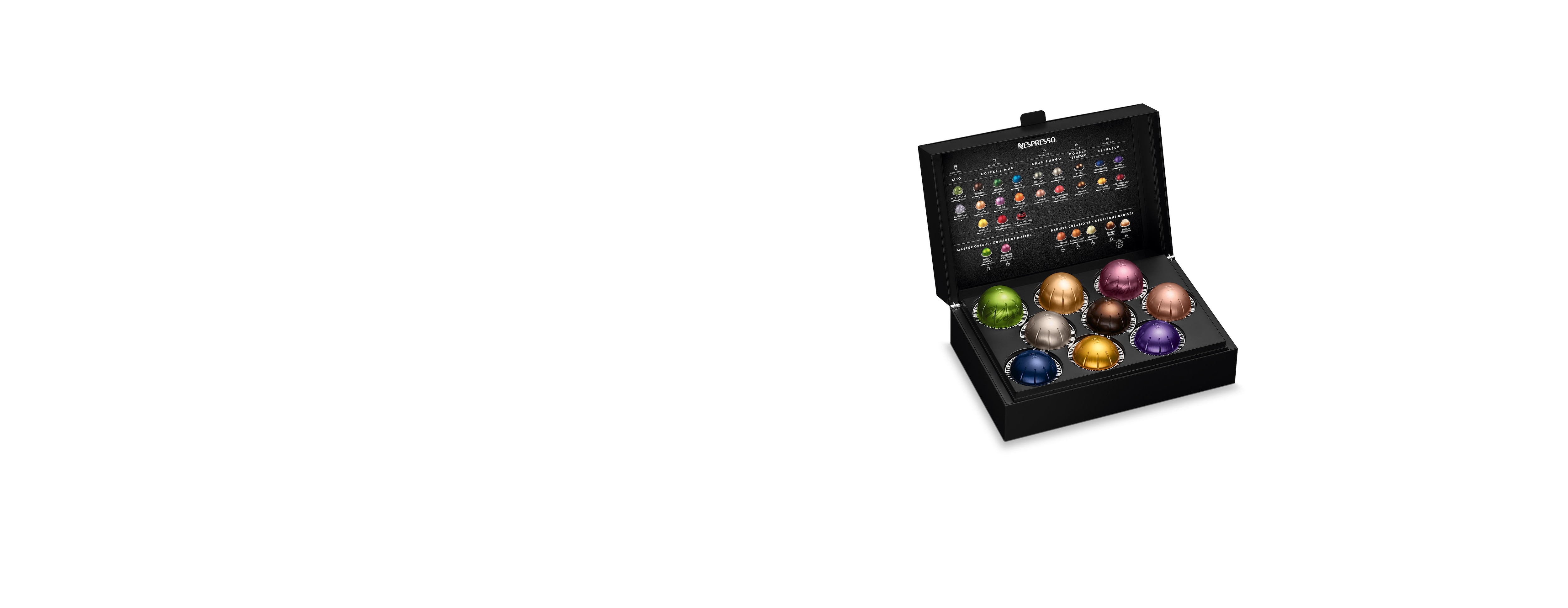 coffee capsules vertuo
