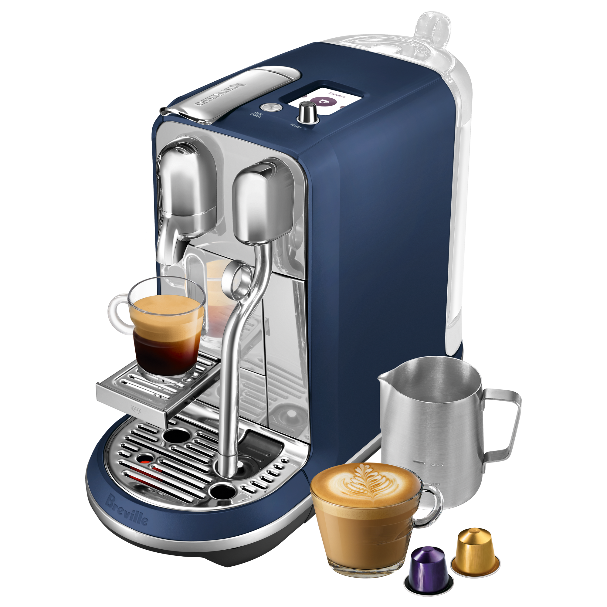 Breville Creatista Plus Damson Blue 