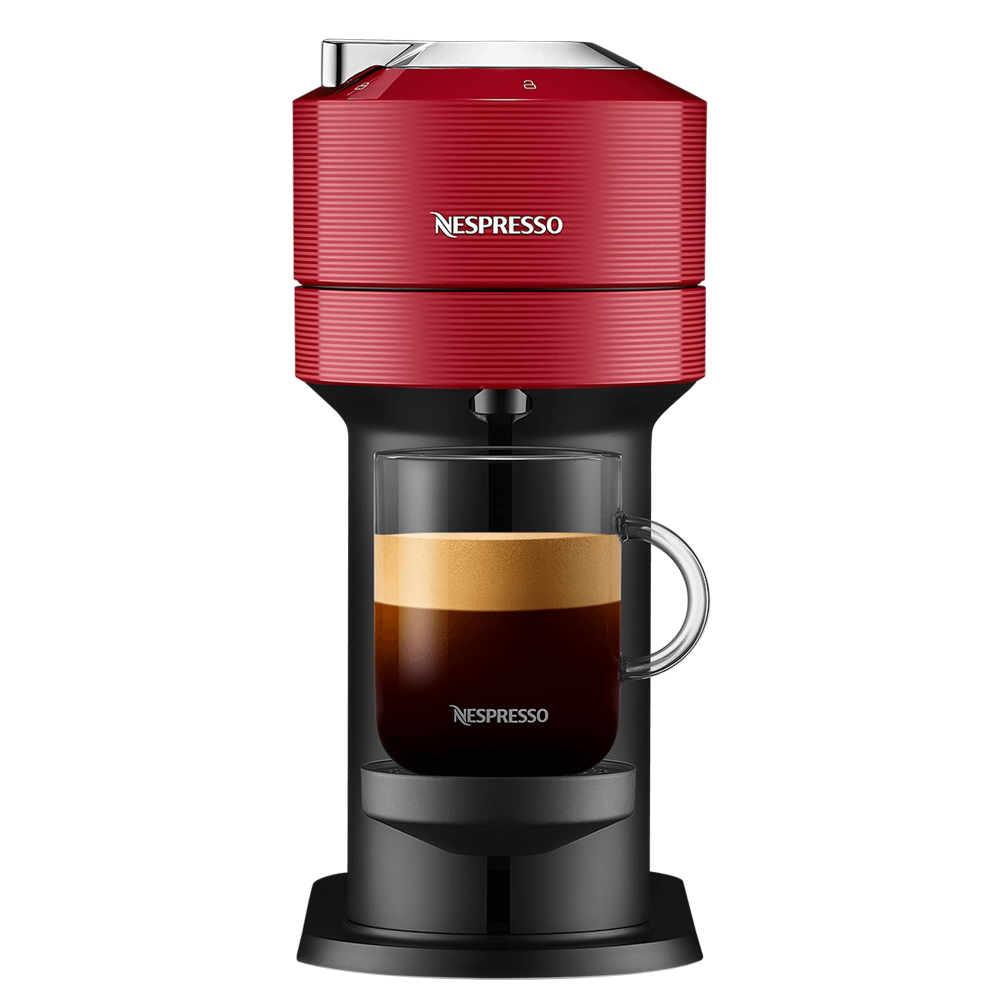 Vertuo Next Cherry Red VERTUO Next. Für das große Kaffee-Erlebnis zum Teilen. Entdecken Sie 30 Kaffeekreationen in 6 Tassengrößen für 149 EUR